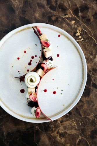 Menu Lyona Faber - 6 plats