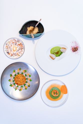 Menu « Signature AM » au dîner et notre sélection de vins au verre