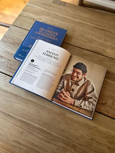 LIVRE 50 CHEFS DE LA RELEVE GASTRONOMIQUE