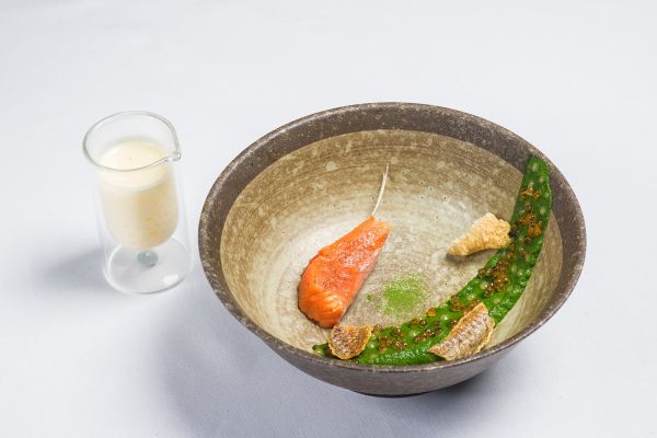 Menu 1874 m - Accords Mets & Vins