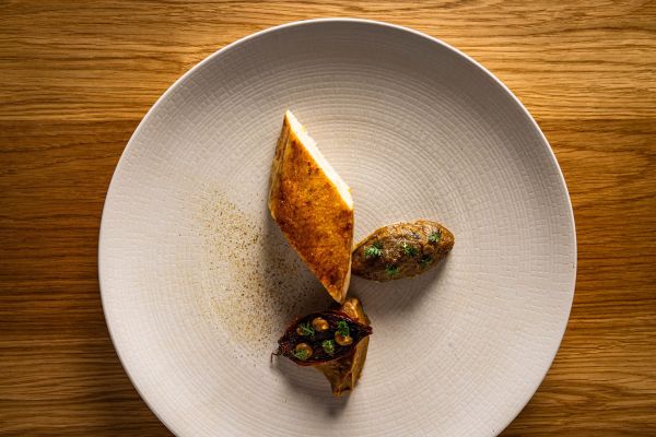 Menu en 5 services avec accord mets et vins