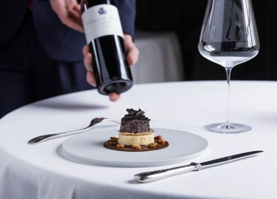 Dîner gastronomique – Menu Voyage 6 services | Château de Mercuès